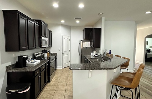 Mobile House | Stylish 3 Bedroom, 2 Bath near USA Campus-Fenced Yard + Garage
