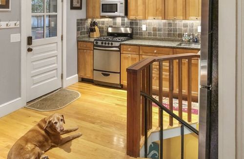 Commercial Street Condo | Stylish Dog-Friendly Condo - West End on Comm St