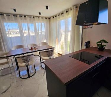 Montevrain Apartment | Stylish rooftop avec terrasse à 2pas de Disney Paris
