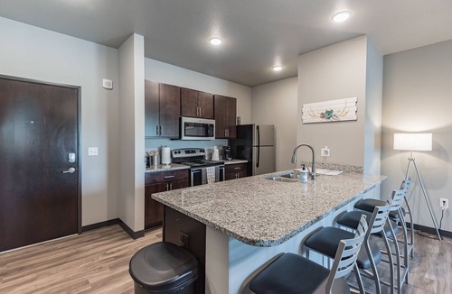 Ames Apartment | Stylish Stay Near ISU Stadium + Downtown Ames