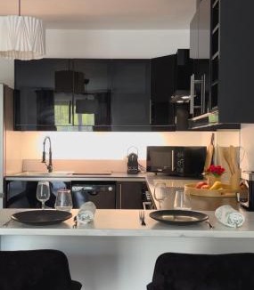 Montevrain Apartment | Suite Oceïna Proche Disneyland Parking 5 Pers