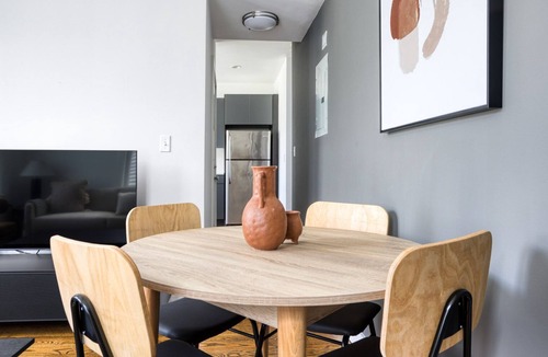 Wellington-Harrington Apartment | Sunny East Cambridge 3BR w/W/D, steps from Lechmere, by Blueground