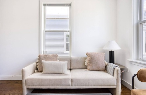Wellington-Harrington Apartment | Sunny East Cambridge 3BR w/W/D, steps from Lechmere, by Blueground