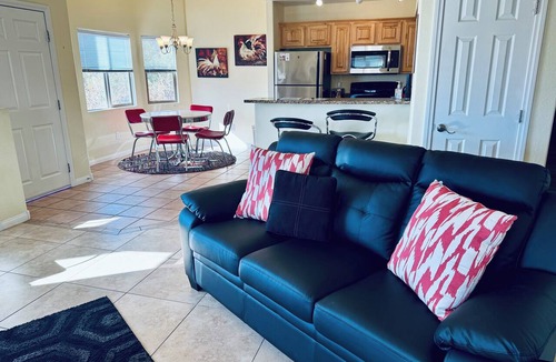 Mesquite Condo | Sunset Sands by Mesquite Vacation Rentals: Pet Friendly near Wolf Creek with $510 in free daily activities