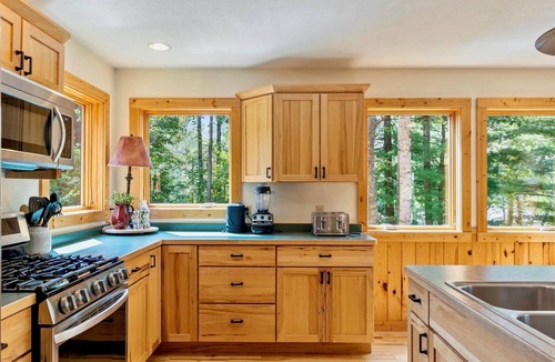 Fifty Lakes Cabin | Sunset Serenity: Private Lakefront Escape with Sauna-Perfect for Family Getaway