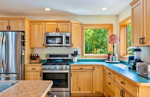 Fifty Lakes Cabin | Sunset Serenity: Private Lakefront Escape with Sauna-Perfect for Family Getaway