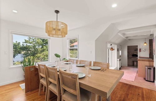 Orleans House | Sweeping Water Views, Walk to Town, Outdoor Shower!