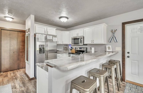 Spirit Lake House | The 245 Club is located within the vacation cabin community at Bridges Bay Resort