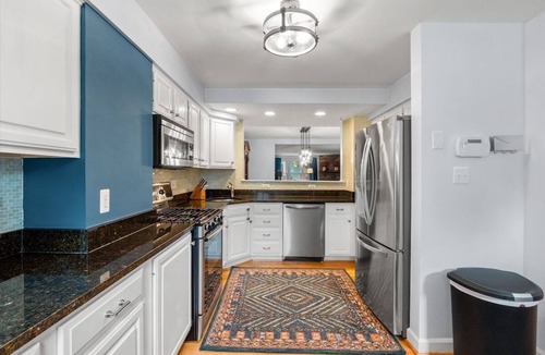 Old Town West House | The Madison - Pet Friendly Spacious Retreat + Private Fire Pit Courtyard