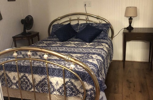 Theodore House | The Shed on MonLouis Island with nearby fishing docks