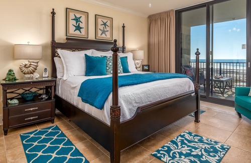 Dauphin Island Condo | TOP FLOOR with PENTHOUSE views! BEACHFRONT- 2 BDRM-2 BATH, 2 POOLS and HOT TUB!