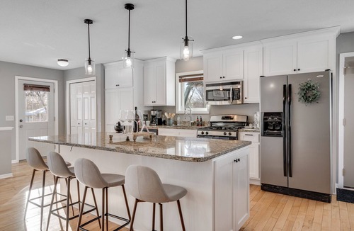 Brooklyn Center House | Twin Cities Retreat - Hot tub, Pool, Games and more