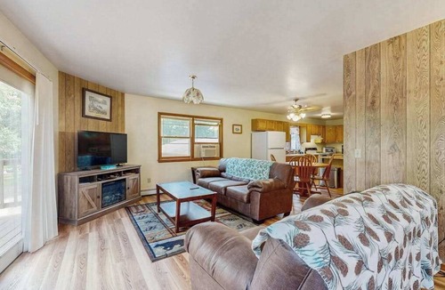 Friendship House | Two-family retreat with 2 kitchens, wooded charm near lakes, trails & adventure