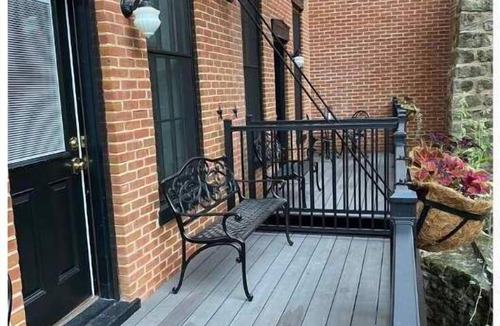 Galena Apartment | Ulysses Suites, Suite 201, 2 bedroom/2 bath, full kitchen and living room