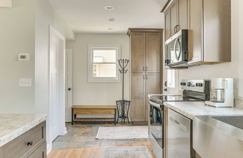 Kutzky Park House | Walk to Dtwn: Rochester Home, Private Deck + Yard!