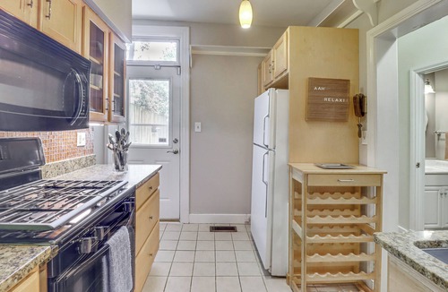 Old Town West House | Walk to Old Town: Chic Alexandria Abode w/Patio!