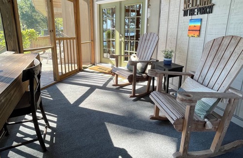 Camden Cabin | Waterfront 3 Bedroom Camden Cabin with Gorgeous Views, Firepit and Dock