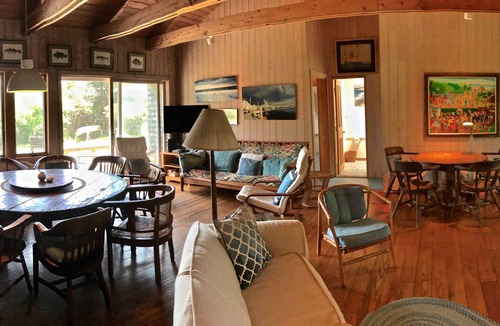 Chilmark Cottage | Waterfront cottage a short boat ride to the ocean beach