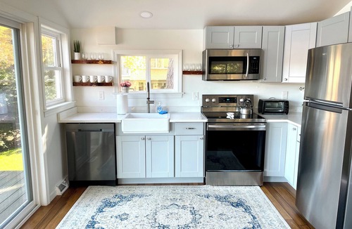 Ponds of Plymouth House | Waterfront Cottage w/Private Beach, Dock, Kayaks, Outdoor Shower, Firepit, Deck