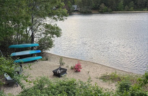 Ponds of Plymouth House | Waterfront Cottage w/Private Beach, Dock, Kayaks, Outdoor Shower, Firepit, Deck