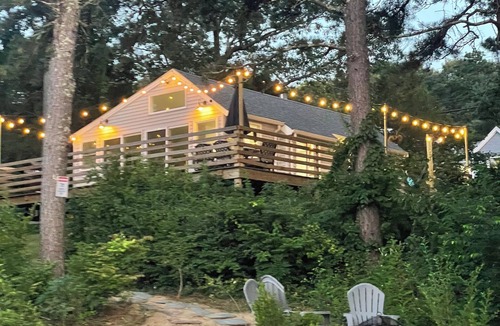 Ponds of Plymouth House | Waterfront Cottage w/Private Beach, Dock, Kayaks, Outdoor Shower, Firepit, Deck