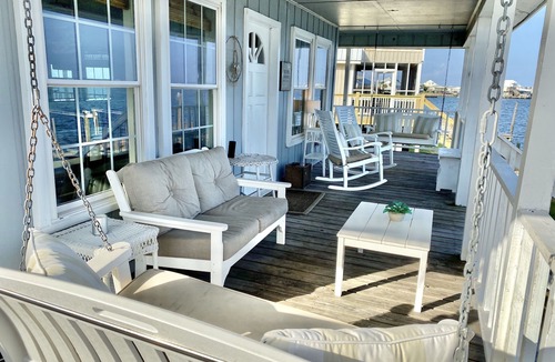 Royal Lagoons House | Waterfront for swimming, fishin, w/kayaks, ping pong, dock, & memorable SUNSETS!