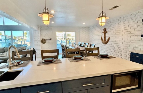 Channel Islands House | Waterfront Oasis with Kayaks, Arcade, Balconies, TVs, and Serenity