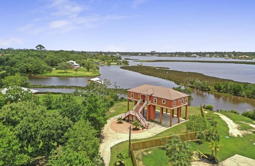 Gulf Hills House | Waterfront Ocean Springs Home on Ft Bayou, Minutes to Golf, Gaming and Downtown!