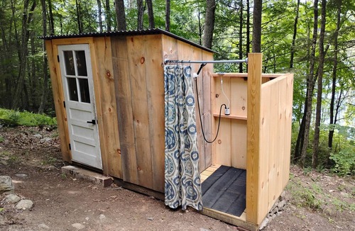 Woodstock Cabin | Waterfront Tiny House Cabin Off Grid Camp in Historic Woodstock CT