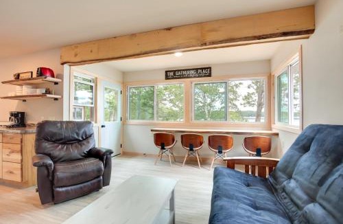 Harshaw House | Waterfront Wisconsin Cabin: Private Dock, Fire Pit