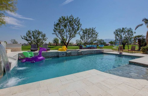 La Quinta House | Waterslide, pool/spa. PGA West, so much fun!