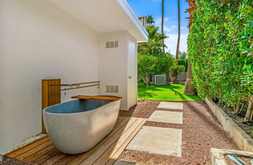 Old Las Palmas House | Wexler Design Private Estate; Grand Pool, Hot Spa, Cold Plunge, Mountain Views