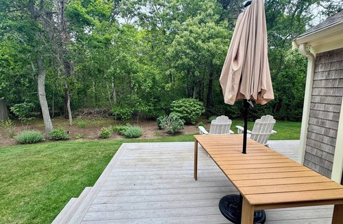 Dennis House | Wonderful 3BR/2BA house with AC in Dennis, Tranquil Setting, Walk to Beach!
