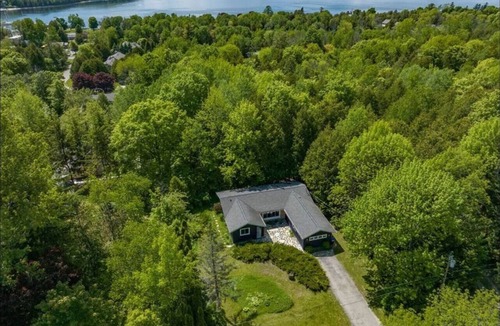 Sister Bay House | Wooded Sister Bay Retreat, Walk to town, Firepit
