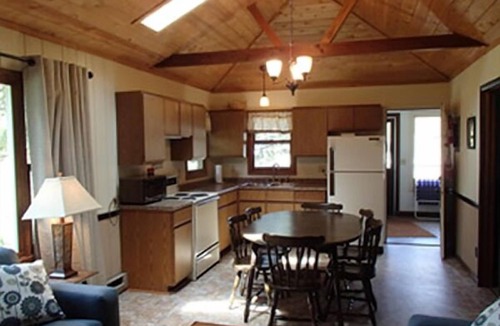 Baileys Harbor Cottage | Your family will love the beautiful lake view at this comfortable cottage!