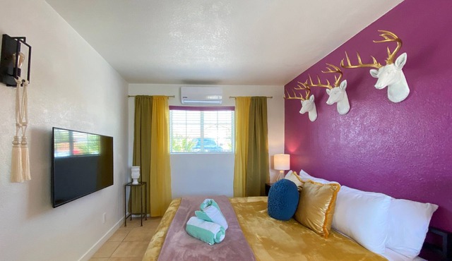 02 The Prince Rm @ The O Spa | Mineral Spring Pools, Cannabis + Pet Friendly.