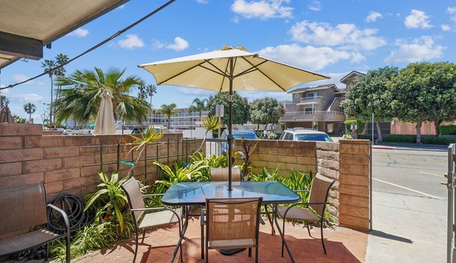 1 Bed Condo w/Private Patio Steps from the Sand!