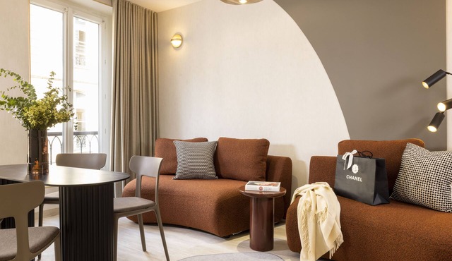 2 bedroom apartement view on Saint-Honoré - 53m2