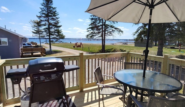 #7 2bed 1bath LAKE MI Fishing Cabin WiFi AC Deck Firepit Kayaks Paddle Boat Dock