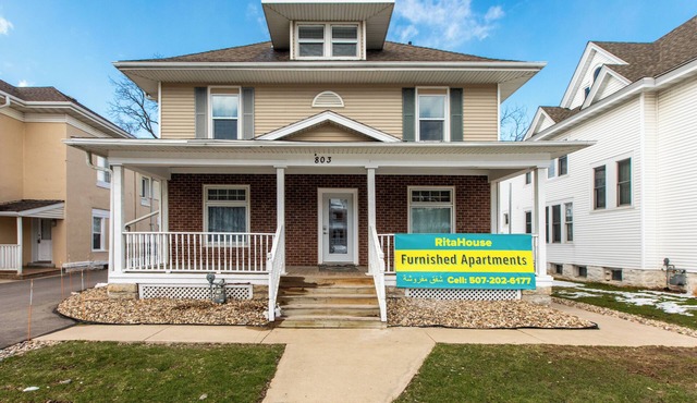 8031-Walk to Mayo - Cozy 2 bed/1 Bath unit with free parking