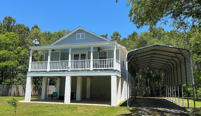 A Coastal Charm indeed. Porch Swings, Sea Breezes & Southern Ease