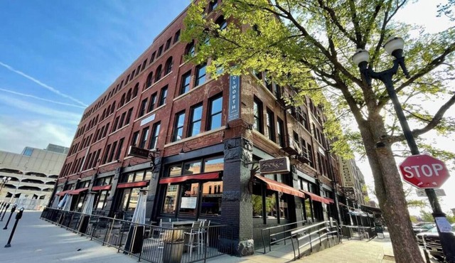A historic 900 square foot Atrium loft in the heart of the Old Market