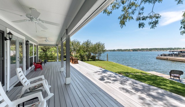 A lakefront getaway