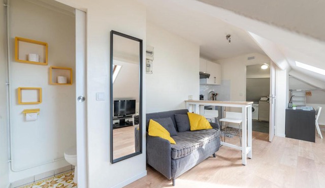 APARTEO Studio - Gare RER à 3min - Paris 17min