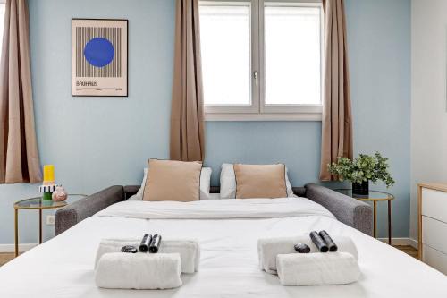 Appartement chaleureux proche Buttes-Chaumont