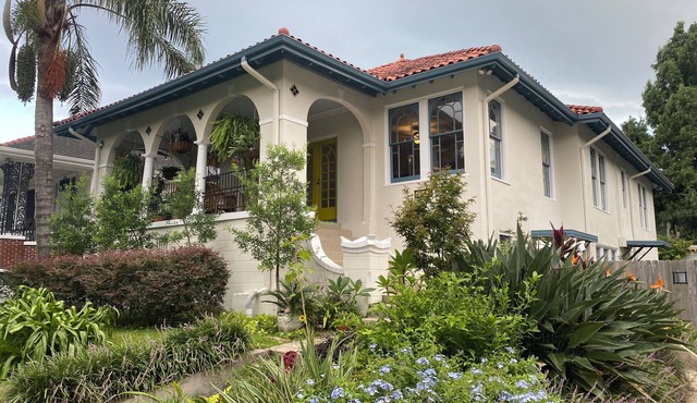 Bird-of-Paradise retreat: peaceful + easy parking