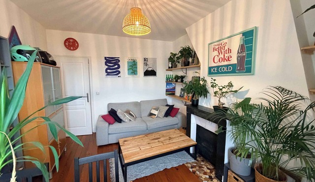 Bright apartment in the heart of the city