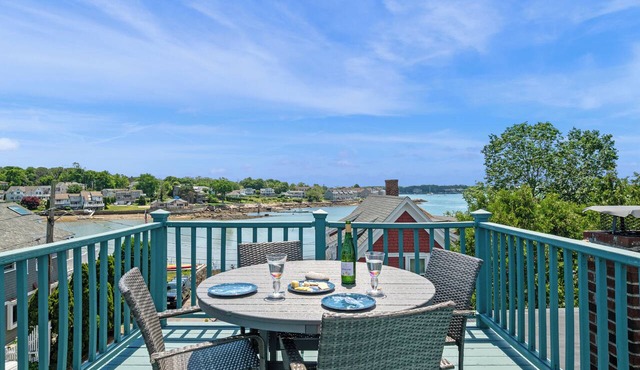 Captain’s Lookout with Harbor Views & Roof Deck