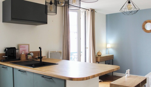 Cozy and well-located apartment in Saint-Ouen