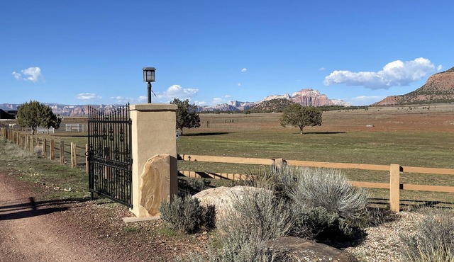 Custom Home On 40 Private Acres Overlooking Zion